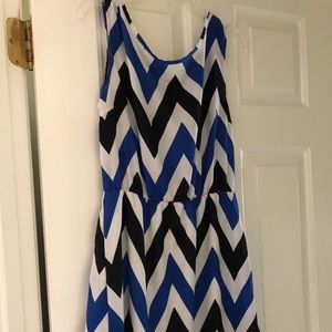 Charlottes Russe Chevron Dress